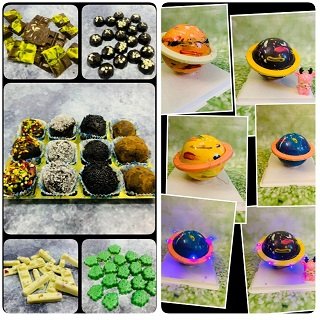Combo Offer Chocolate Class & Globe Cake