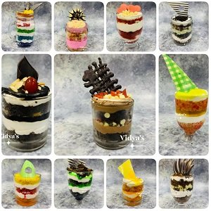 Exotic Jar Cakes